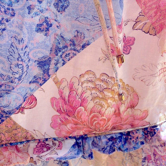 We Are Kindred | Floral Patchwork Sleeveless Dress - Picture 10 of 12